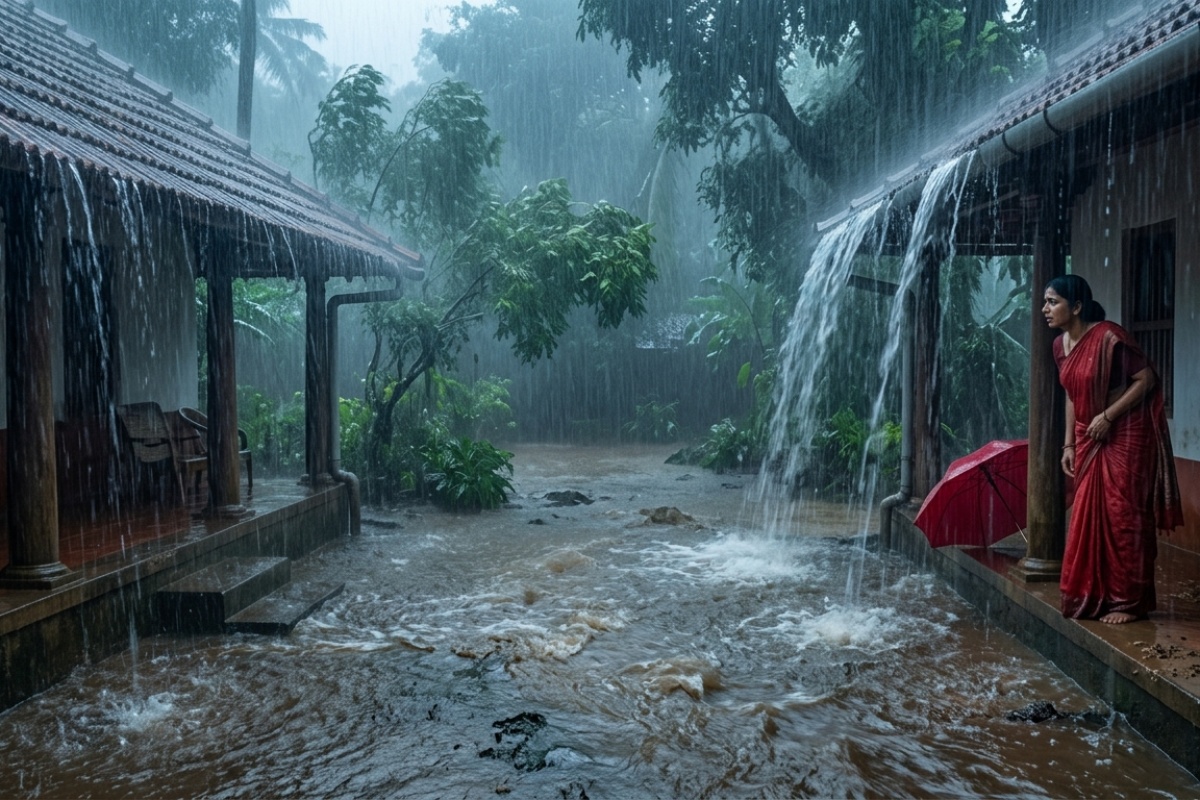 കാലാവസ്ഥ വകുപ്പ് പ്രഖ്യാപിച്ച ഓറഞ്ച് , മഞ്ഞ  അലർട്ടുകൾ